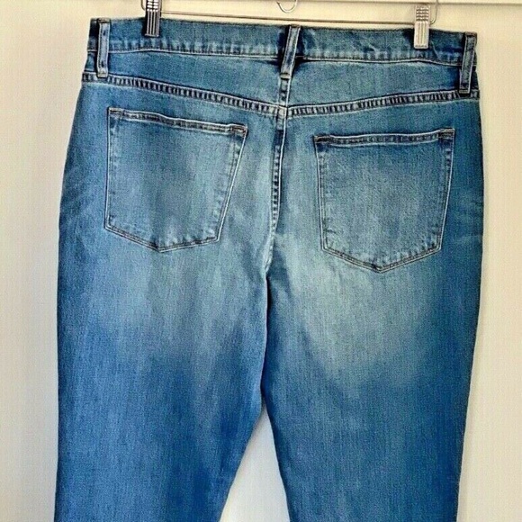 NWT J.Crew Slim BF Distressed Shadow Patch Jeans - Picture 3 of 11